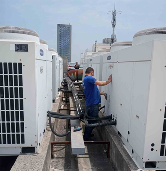 瑞金中央空调制热和不制冷系统维修方法